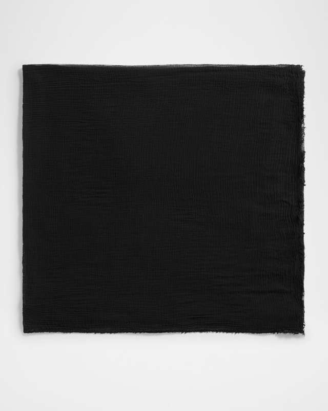 Organic Cotton Crinkled Scarf